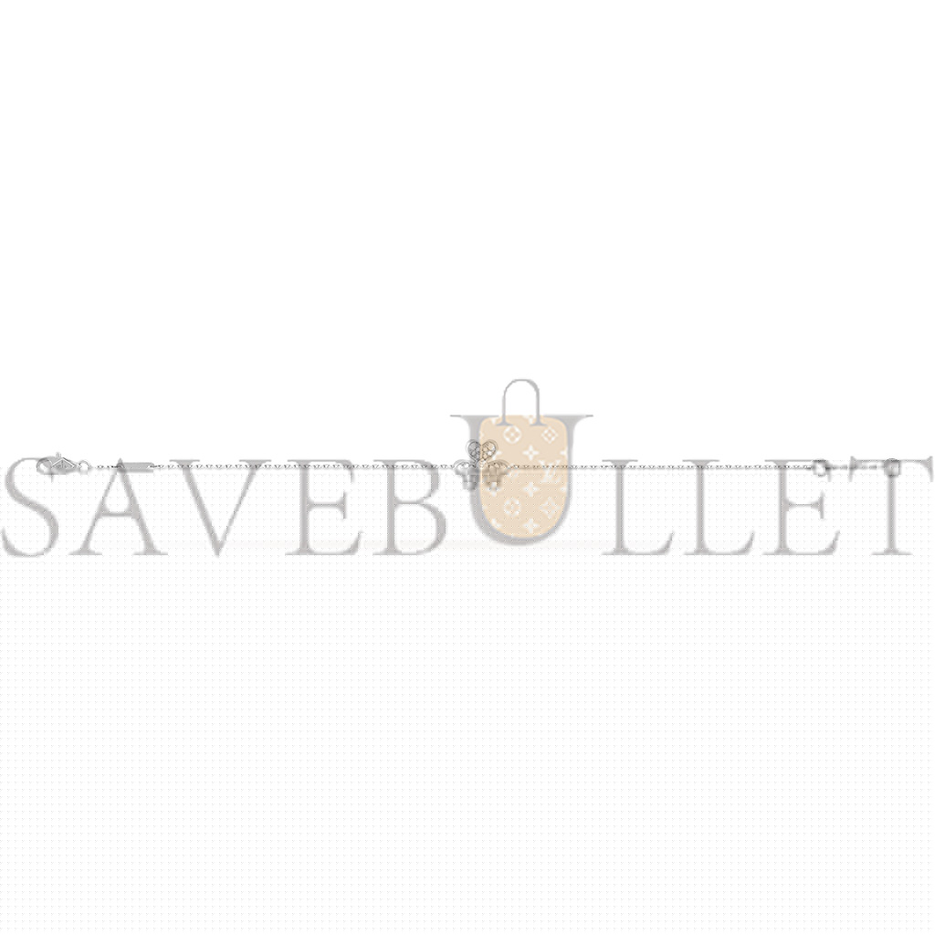 VAN CLEEF ARPELS FRIVOLE BRACELET, MINI MODEL - WHITE GOLD, DIAMOND  VCARP3W200